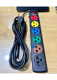 Ổ Cắm Kéo Dài 6S LIOA 6S3 (Dây 3m)