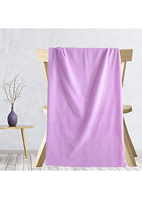 Khăn Tắm, Khăn Mặt, Combo 2 Khăn Lông Cừu Kích Thước 70cm x 140cm, 35cm x 75cm, Tiêu Chuẩn Hàn Quốc Sêu Mềm Mịn, An Toàn Cho Da - Chính hãng 