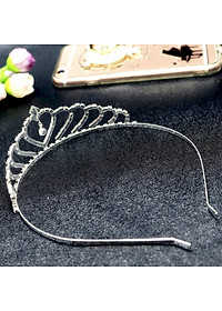 Bờm vương miện đính đá cho bé gái VM67