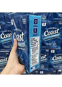 Lốc 8 cục xà phòng Coast Classic Scent 113g - USA