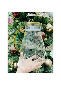 BÌNH ĐỰNG NƯỚC UỐNG THỦY TINH CHỊU NHIỆT CAO CẤP LÊN ĐẾN 400 ĐỘ C