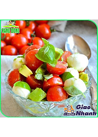 Hạt giống Cà Chua Cherry Đỏ Lai F1 Sinh Trưởng Vô Hạn, Trồng Quanh Năm (gói 0,1 gram) - Hạt Giống Rạng Đông