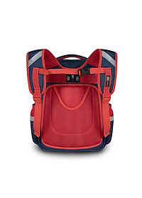 Balo học sinh TN.Bags xanh đen phối đỏ – Balo tiểu học có nắp siêu nhẹ nhiều ngăn cao cấp cho bé năng động TNB3016