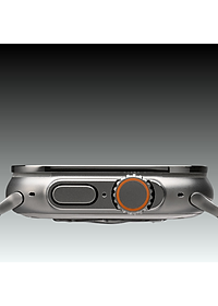 Kính Cường Lực Màn Hình Viền Nhôm Kai.N AluGlass Dành Cho Apple Watch Ultra_ Hàng Chính Hãng