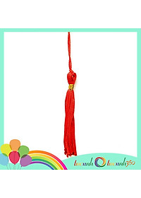 Set tag giấy in 2 mặt trang trí Tết kèm dây treo