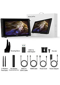 BẢNG VẼ MÀN HÌNH XP-PEN ARTIST 24 PRO QHD HIỂN THỊ 2K - HÀNG CHÍNH HÃNG