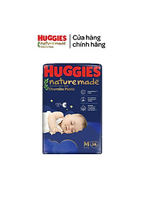 Tã quần Huggies Naturemade ban đêm M58/L44/XL38/XXL26