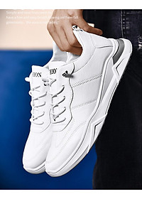 Giày Thể Thao Nam Sneaker Da Cao Cấp Phong Cách Hàn Quốc Kiểu Dáng Thời Trang G171