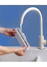 Kệ nhựa đựng dao dán tường có 2 móc - Chính hãng HENRYSA