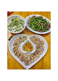 Đĩa tim sứ trắng Bát Tràng (hàng đẹp)