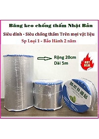 (Khổ Siêu Rộng 20cm) BĂNG KEO CHỐNG THẤM-CHỐNG DỘT MÁI TÔN ĐA NĂNG- SIÊU BỀN-SIÊU DÍNH
