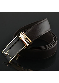 Thắt lưng nam cao cấp AT Leather P110 - Nâu