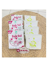 Khăn vải khô đa năng Mipbi 300G,600G,900 G vệ sinh cho em bé (15*20cm)