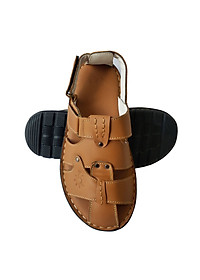 Giày Sandal Nam Bít Mũi Da Bò Thật BIGGBEN SD124