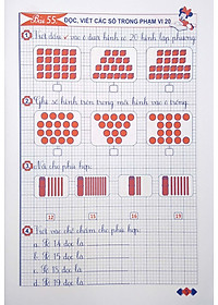 Vở Ô Li Bài Tập Toán Lớp 1 - Tập 2