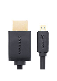 Cáp Chuyển Đổi Ugreen MicroHDMI Sang HDMI V1.4 30102 1.5m - Hàng Chính Hãng