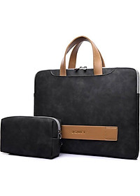 Túi xách da, cặp xách da chống sốc cho macbook, laptop, surface cao cấp