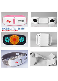 Đai (máy) massage bụng rung lắc và xoay aYosun TG - W688T5Premium thế hệ mới. Hỗ trợ Làm thon gọn cơ thể, mát xa thư giãn và giúp tiêu hóa tốt