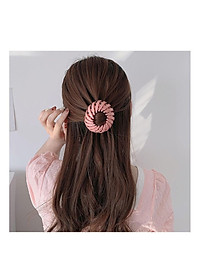 Kẹp tóc tổ chim nhựa đa năng, cặp búi tròn phong cách Hàn Quốc, phụ kiện tóc KT020 - Filibra