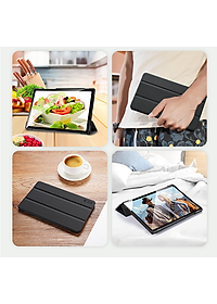 Bao da cho Samsung Galaxy Tab A11 / Tab A9 2023 hiệu Dux Ducis Domo - Hàng chính hãng