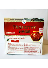 Tan Huyet Hado (Long Huyết PH) Chuyên Dùng Trong Spa – Giúp Làm Tan Vết Bầm Tím – Mau Lành Vết Thương - Huyết Giác - Hộp 30 Viên