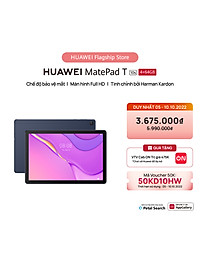 Máy Tính Bảng Huawei Matepad T10s | Màn Hình Full HD | Chế Độ Bảo Vệ Mắt | Tinh Chỉnh Bởi Harman Kardon | Hàng Chính Hãng