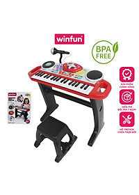 Đàn Organ Kèm Mic Và Bàn DJ Winfun 2068G