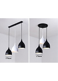 Đèn thả WILCO phong cách hiện đại trang trí nhà cửa sang trọng D170 (mm) - kèm bóng LED chuyên dụng.