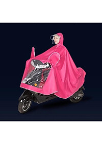 Áo mưa có kính che mặt an toàn - Giao màu ngẫu nhiên