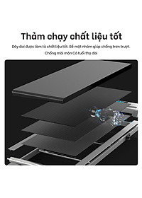 Máy chạy bộ đi bộ có điều khiển từ xa gia đình TM200B & TM310B thế hệ mới