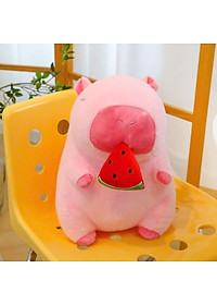 Gấu bông Chuột Capybara Thú nhồi bông Capybara Bộ trưởng Bộ Ngoại Giao đáng yêu 30cm Thú Bông Quà Tặng Gấu Bông Kỳ Lân