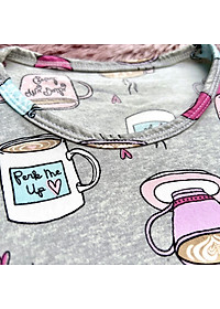 Váy đầm bé gái tay ngắn thun cotton co giãn giao nhiều hoạ tiết khác nhau cho khách MamLa