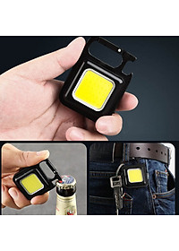 Đèn LED Mini Móc Khóa - Đèn Pin COB - Đèn Pin Dã Ngoại - Sạc USB Tiện Dụng - Hàng Loại 1 - Chính Hãng MINIIN