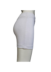 Quần Legging Nữ Bosimaz MS342 đùi không túi màu trắng cao cấp, thun co giãn 4 chiều, vải đẹp dày, thoáng mát.