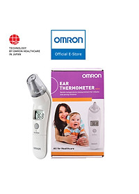 Nhiệt kế điện tử đo tai Omron TH-839S - Cảm Biến Hồng Ngoại Đo Chỉ 1 Giây, Có Đèn Tín Hiệu Báo Khi Bị Sốt