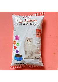 COMBO 5 Gói Thức Ăn Hạt Giá Rẻ Cho Mèo Lớn APro I.Q. Formula 500g