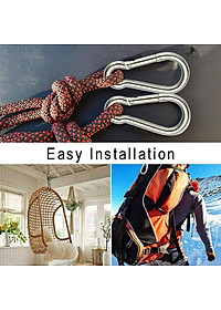 Móc Khóa Cố Định Đa Năng Dùng Cho Phòng GYM, Thiết Bị Ngoài Trời