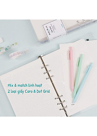 Sổ Caro file Binder kẹp còng Klong A5 - 100 tờ; MS: 994