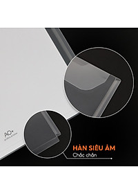 Túi đựng tài liệu A4 Clear bag (CHIỀU DỌC) AO+ không khuy cài (Xấp 5/20 cái)