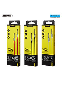 Cáp âm thanh nối dài AUX 3.5mm Remax RL-L100/L200 - Hàng chính hãng