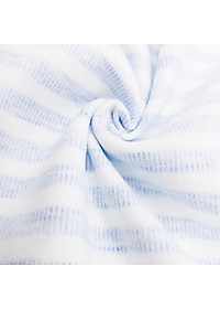 Set áo bodysuit cài chéo giữ ấm ngực dài tay kèm quần rời 100% Cotton cho bé Comfybaby