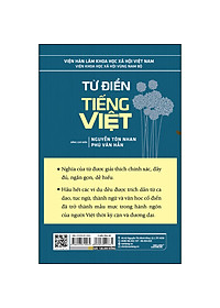 Từ Điển Tiếng Việt (Tái Bản) (Viện Hàn Lâm Khxh Việt Nam) - Link Mua