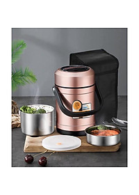 cặp lồng ủ cơm cháo inox 304% cao cấp 1,5 lít và 2 lít