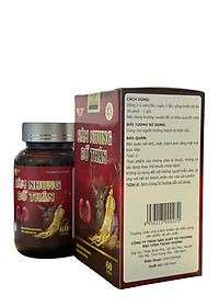 Sâm nhung bổ thận Kingphar, lọ 60 viên, tăng cường chức năng thận cho nam và nữ