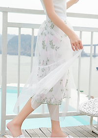 Chân Váy Thời Trang Kiểu Đuôi Cá CVO05 MayHomes Chân Váy Midi  Chất Liệu Ren