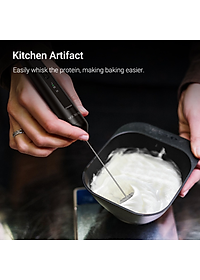 Xiaomi youpin Máy Đánh Trứng / Sữa / Cà Phê Chạy Điện Hình Tròn mini Chất Liệu Cấp Thực Phẩm