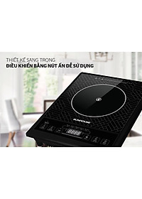 Bếp hồng ngoại cơ Sunhouse SHD6011, Công suất 2000W, Tặng kèm vỉ nướng, Hàng chính hãng - Bảo hành 12 tháng