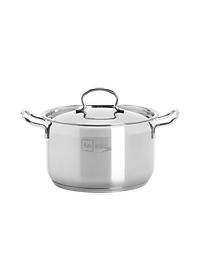 Bộ Nồi inox 304 Và Chảo Chống Dính Inox 430 Bếp Từ 3 Đáy Fivestar 5 Món Nắp inox