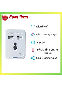 Ổ Cắm Đơn Wifi Rạng Đông