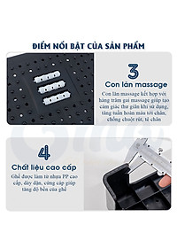 Ghế kê chân văn phòng công thái học Ergonomic Footrest - Thương hiệu EMA